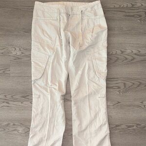 Womans White Cargo Pants by The North Face